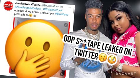 blueface chrisean rock tape|Blueface Explains Where He Stands With Chrisean Rock